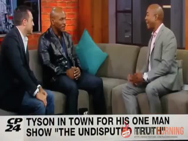 Reporter Provokes Mike Tyson on Live TV and Gets Destroyed