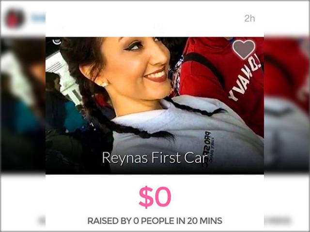 This Bratty Girl Actually Thought it was a Good Idea to Start GoFundMe to Help Pay for Her New Car