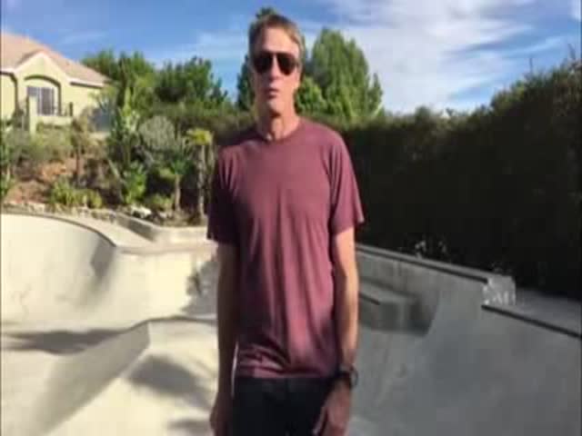 Skateboard Challenge from Tony Hawk