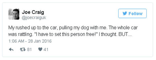 Dude Stumbles Across a Couple Having Sex in a Car and Tweets the Story to the World