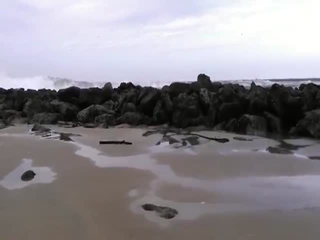 Massive Sneaker Wave Catches Onlookers by Surprise in Coos Bay