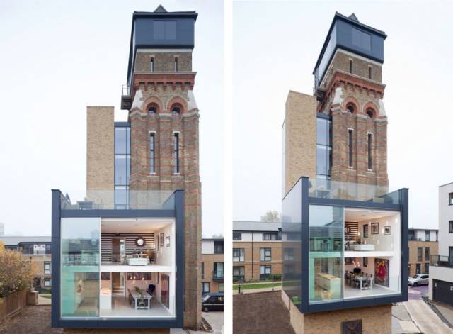 Abandoned Water Tower Gets a Magnificent Modern Makeover
