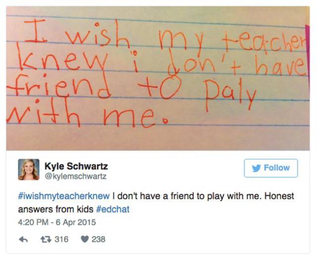 A Teacher Asks Her Students to Tell Her Something about Themselves and Their Responses Are So Adorable