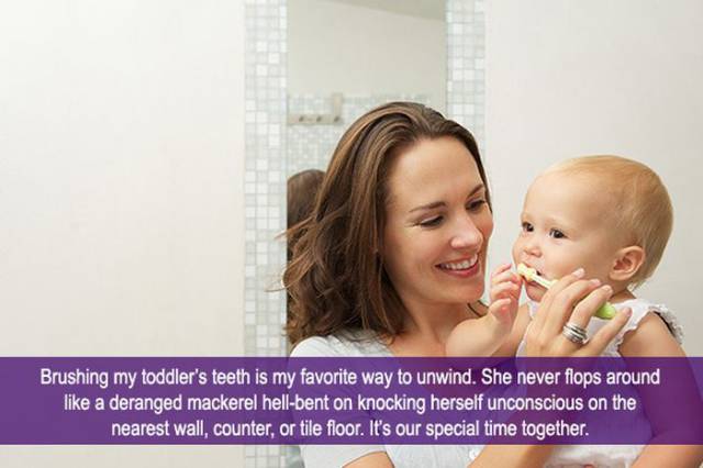 Moms Caption Stock Photos and They Become a Hilarious Commentary on Motherhood