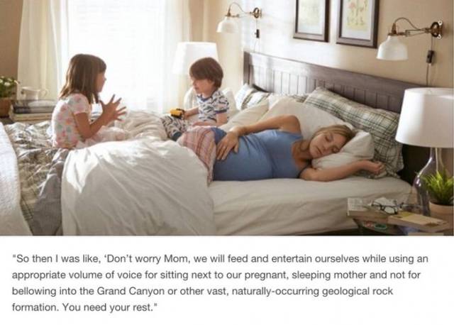 Moms Caption Stock Photos and They Become a Hilarious Commentary on Motherhood