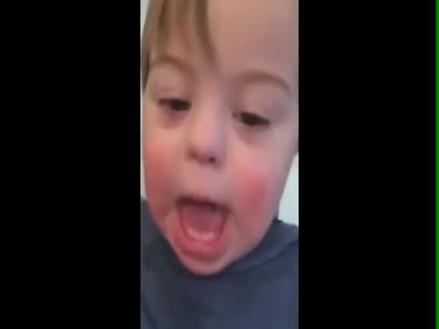 This Sweet Kid Is Learning to Say His Alphabet and It’s Super Cute