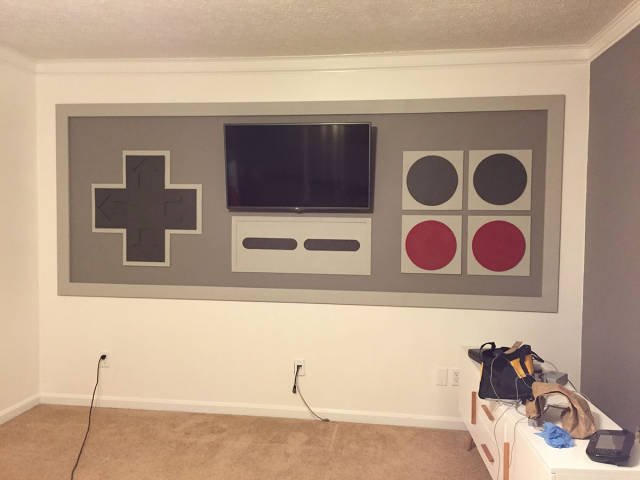 Parents Create A Badass NES Game Room For Their Boys