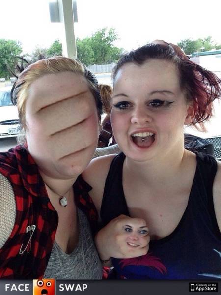 When Swapping Faces Goes Awfully Wrong