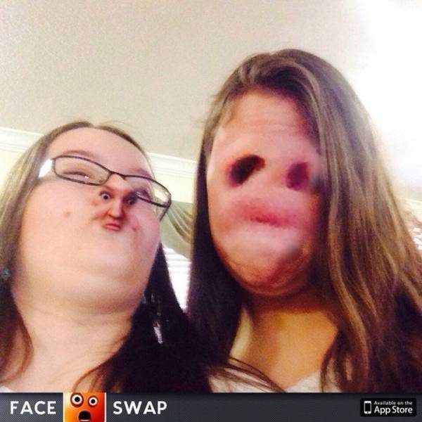 When Swapping Faces Goes Awfully Wrong