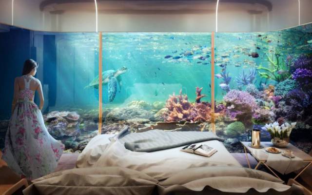 In Dubai You Can Have A House With An Underwater Room