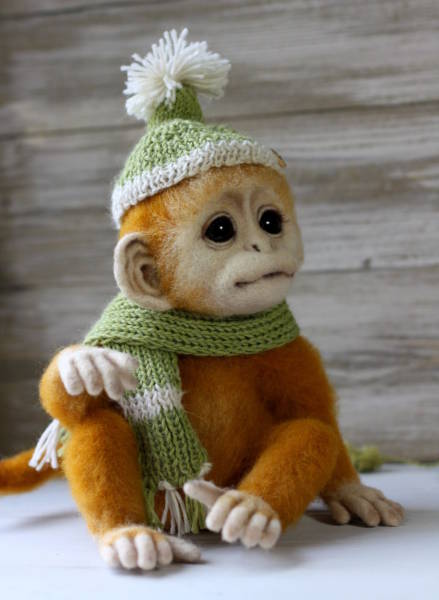 Super Cute Little Toy Animals Made From Wool