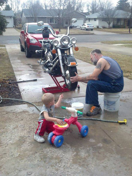 These Images Prove The Saying: Like Father, Like Son