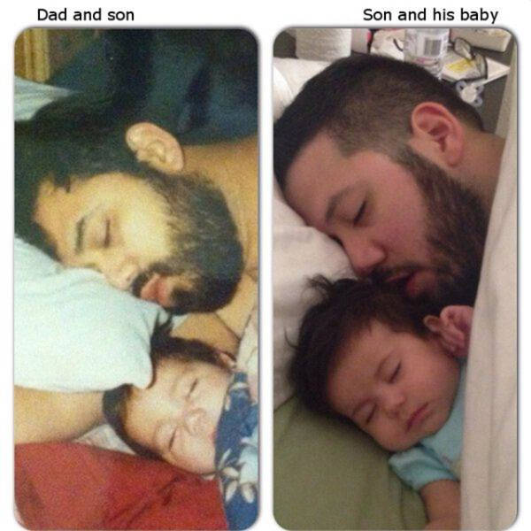 These Images Prove The Saying: Like Father, Like Son