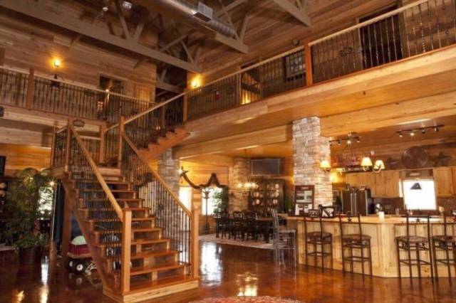 Barn Turned Into A Wicked Cool Bachelor Pad