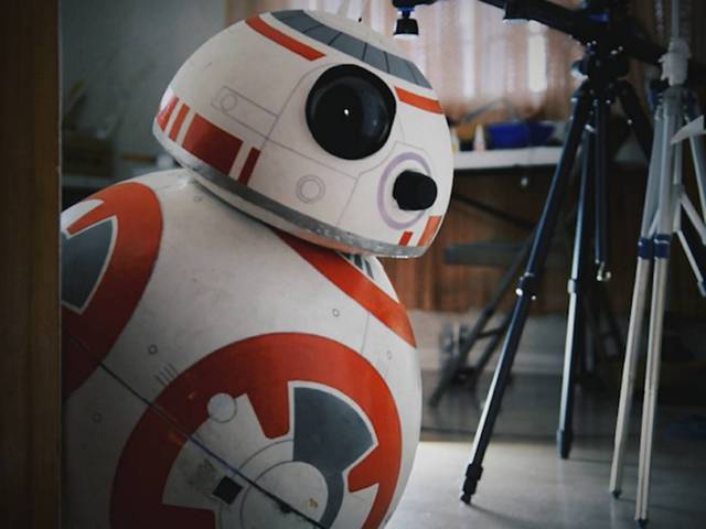 Filipino Teen Built A Real Size BB-8 Droid