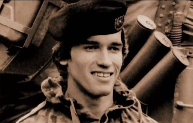Old Photos Of Arnold Schwarzenegger When He Was In Army