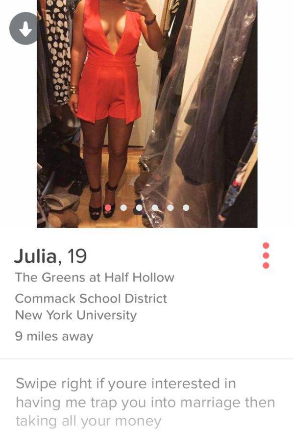 Tinder Profiles That Are Dirty, Witty And Extremely Entertaining Tinder Profiles That Are Dirty, Witty And Extremely Entertaining