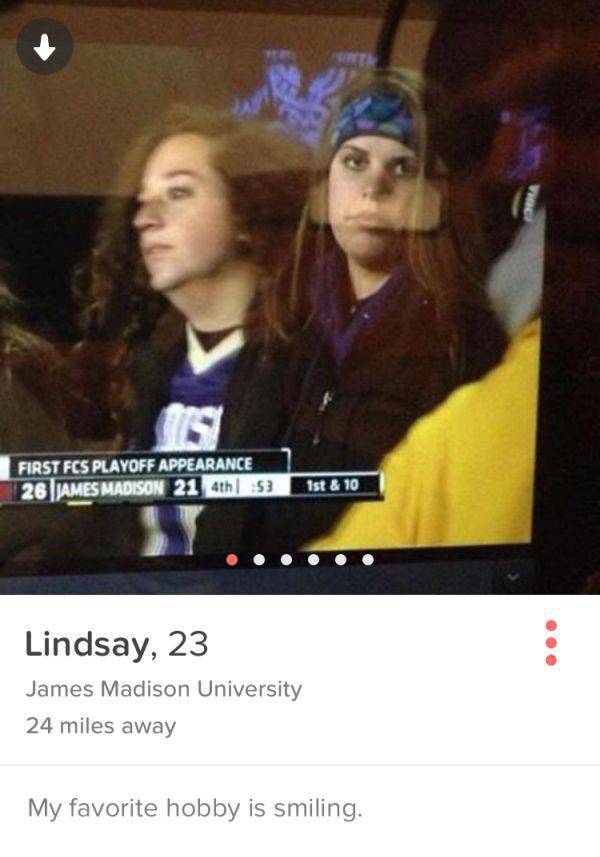 Tinder Profiles That Are Dirty, Witty And Extremely Entertaining Tinder Profiles That Are Dirty, Witty And Extremely Entertaining