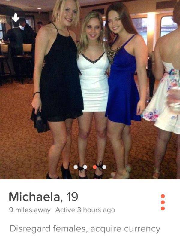 Tinder Profiles That Are Dirty, Witty And Extremely Entertaining Tinder Profiles That Are Dirty, Witty And Extremely Entertaining