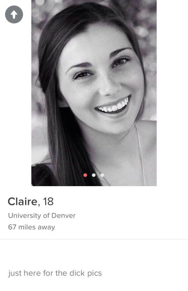 Tinder Profiles That Are Dirty, Witty And Extremely Entertaining Tinder Profiles That Are Dirty, Witty And Extremely Entertaining