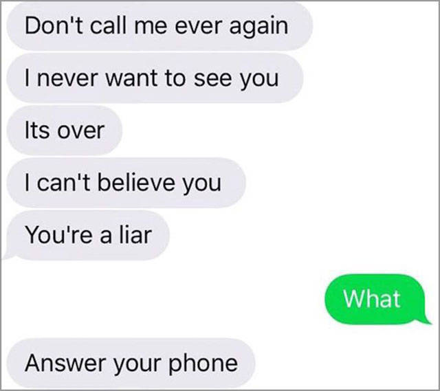 What Can Be More Annoying Than A Message From Your Ex?