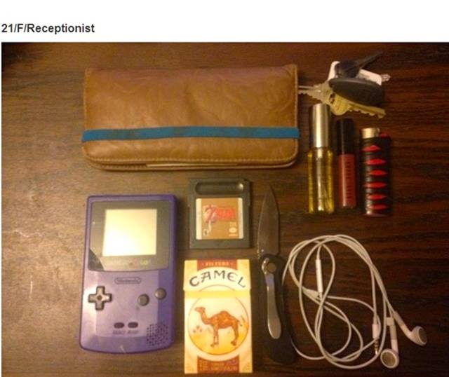 Different Items People Carry