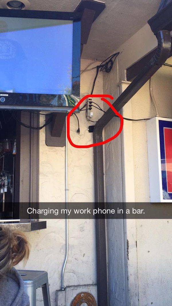People Find Inventive Ways To Charge Their Phones