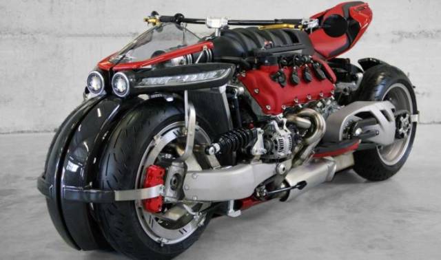 This Bike Powered With Maserati Engine Is A Real Beast Of Steal