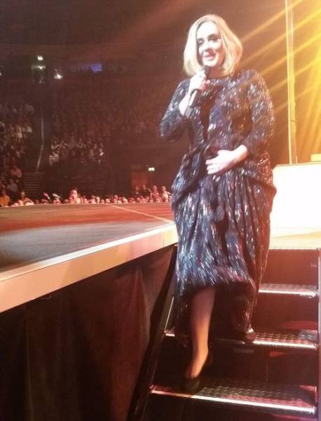 Adele’s Fan Gets Photobombed By Adele Herself