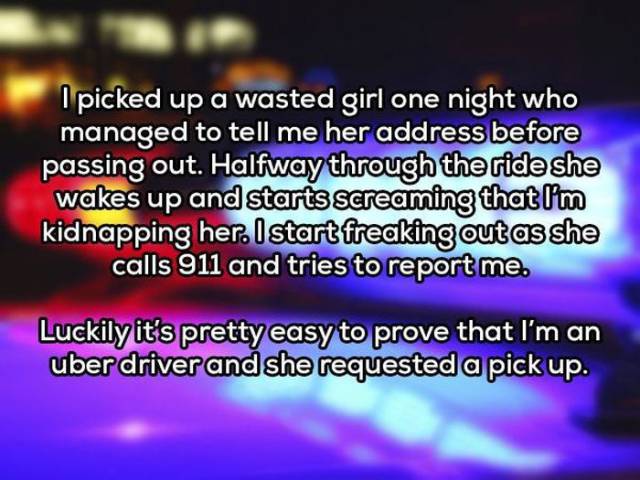 The Most Funny, Incredible And Crazy Stories From Uber Drivers