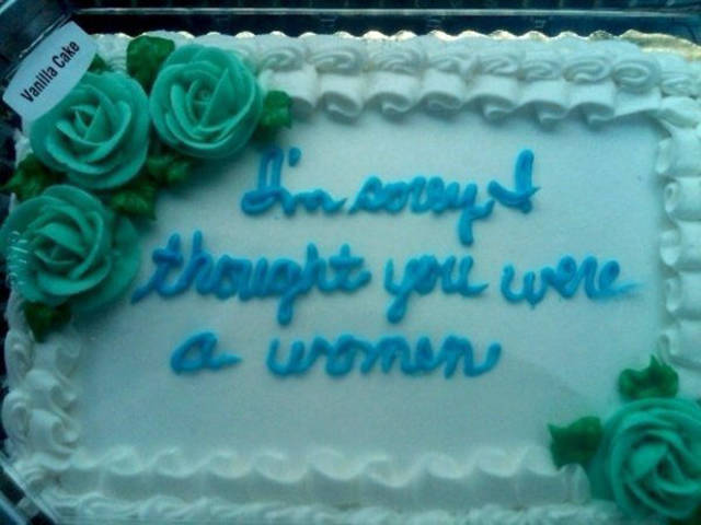 Sometimes People Pass On Their Messages With Funny Cakes