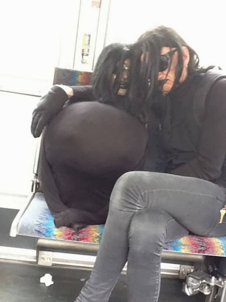 You Can See Plenty Of Weirdness While Commuting