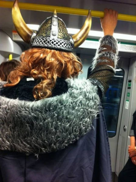 You Can See Plenty Of Weirdness While Commuting