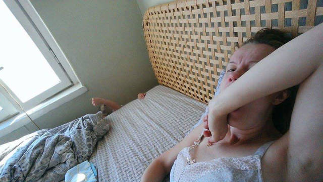 A Day In The Life Of A Young Mom Documented With A Selfie Stick