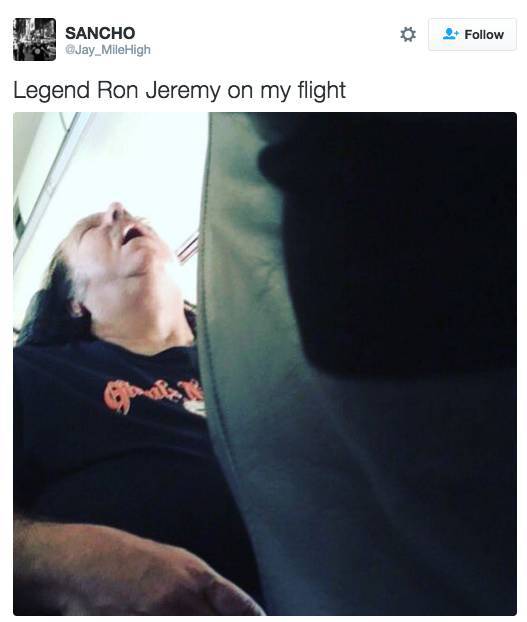 Random Celebrities Taking Random Flights