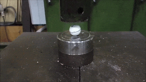 Crushing Things With Hydraulic Press Looks Like A Lot Of Fun