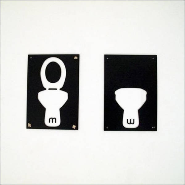 Creative Toilet Signs