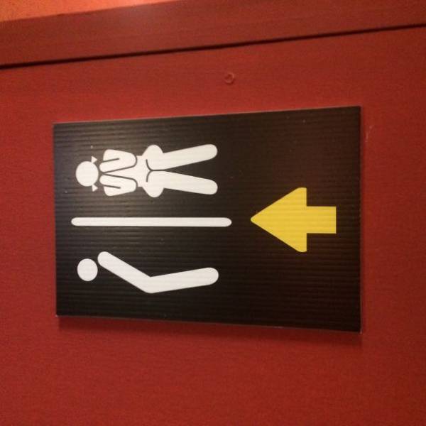 Creative Toilet Signs