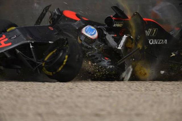 Fernando Alonso Miraculously Survived A 200mph Crash
