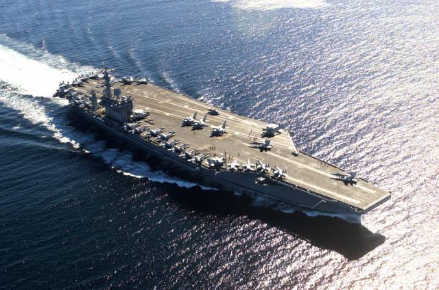 US Aircraft Carriers Are Powerful And Intimidating Weapon