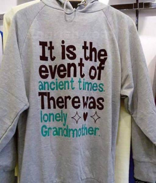 Funny Engrish T-Shirts That Are Results Of Hilarious Fail Translations