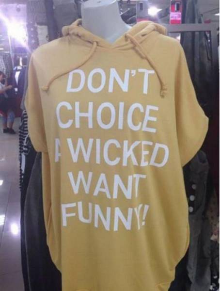 Funny Engrish T-Shirts That Are Results Of Hilarious Fail Translations