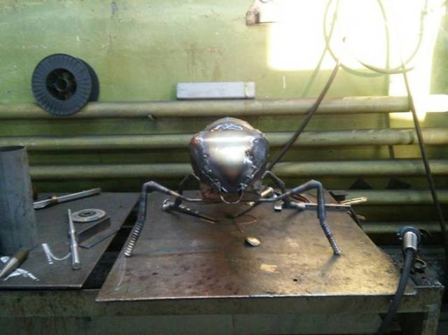 Stunning Metal Wasp Project
