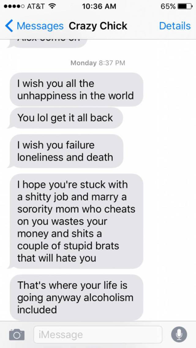Girl Can’t Get Over The Fact Of Being Dumped And Completely Loses It