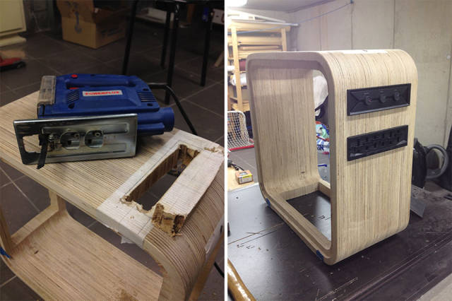 Amazing Handmade Wooden Computer Case