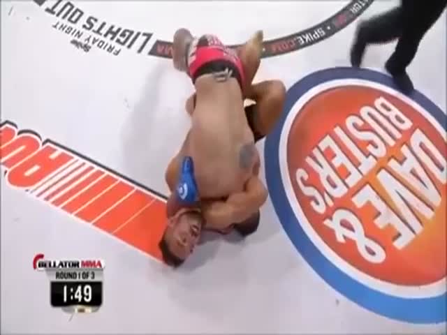 MMA Fighter Argues With A Ref And Tells Him How To Do His Job Right