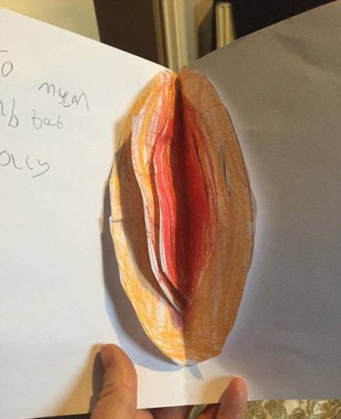 Kid Made An Easter Card For His Mother That Turned Out To Be Really Inappropriate