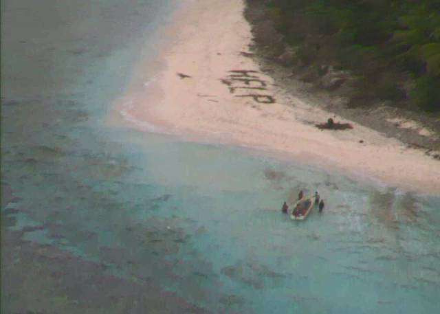 Castaways On An Uninhabited Island Got Rescued Thanks To An Old Good Technique