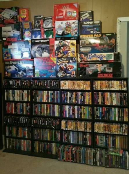 Guy Sells His Video Game Collection For $150K