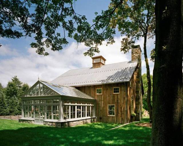 19th Century Barn Transformed Into A Beautiful House